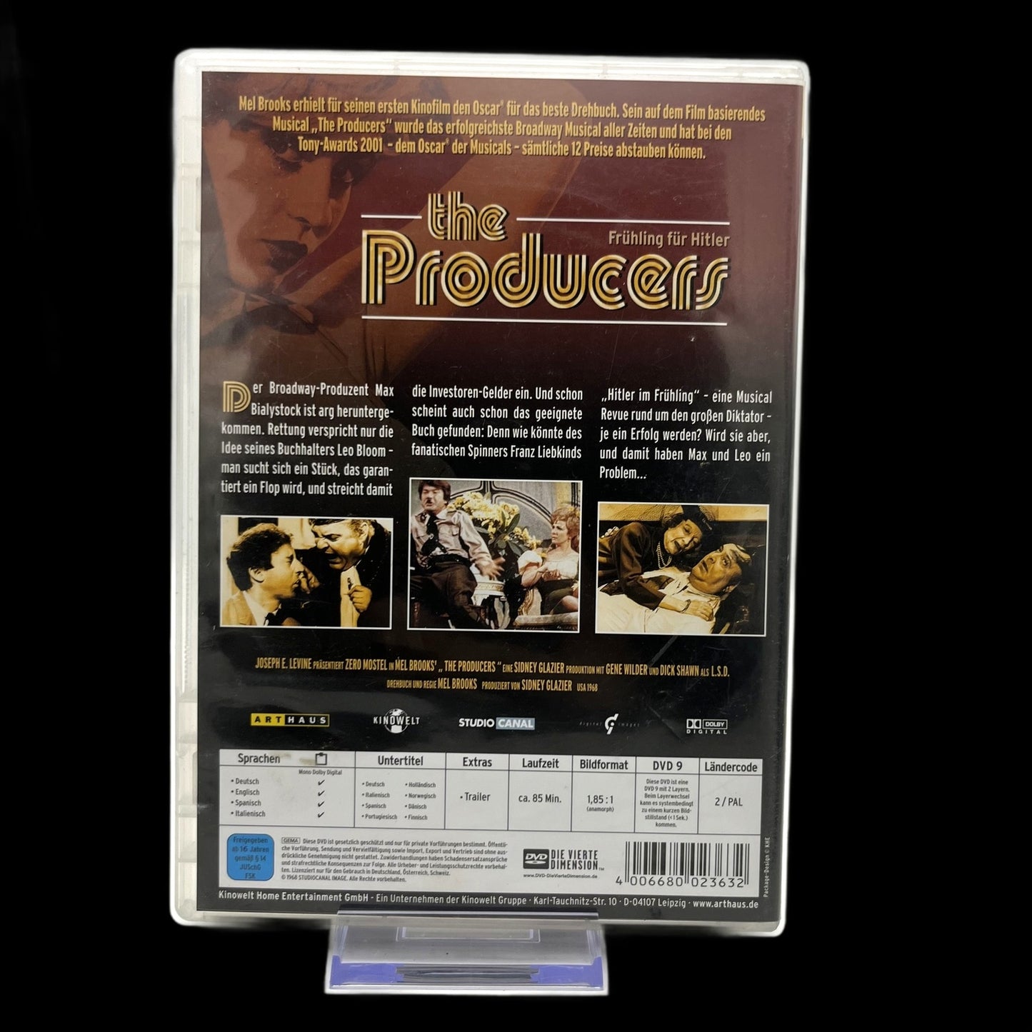 The Producers - Mel Brooks - DVD - Komödie - Film - Schwarzer Humor - Gebraucht