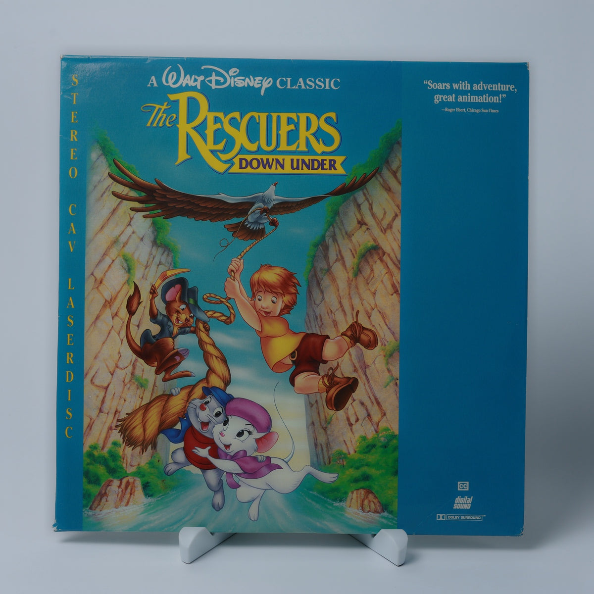 The Rescuers Down Under - 1990 - Walt Disney Classic - LaserDisc - Zustand Gut