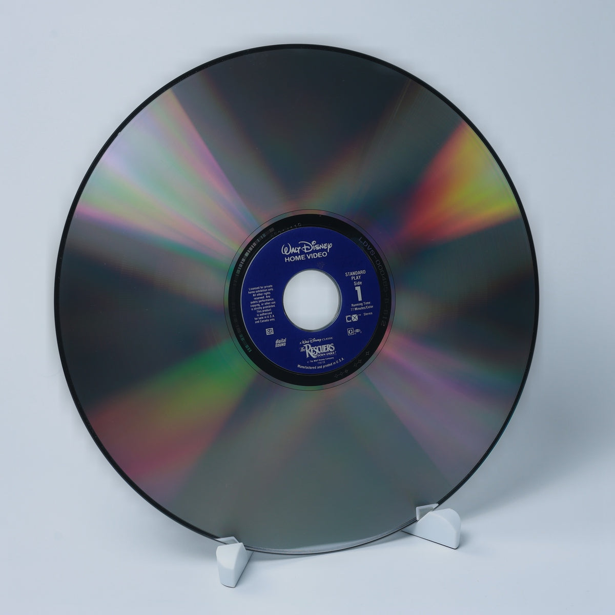 The Rescuers Down Under - 1990 - Walt Disney Classic - LaserDisc - Zustand Gut