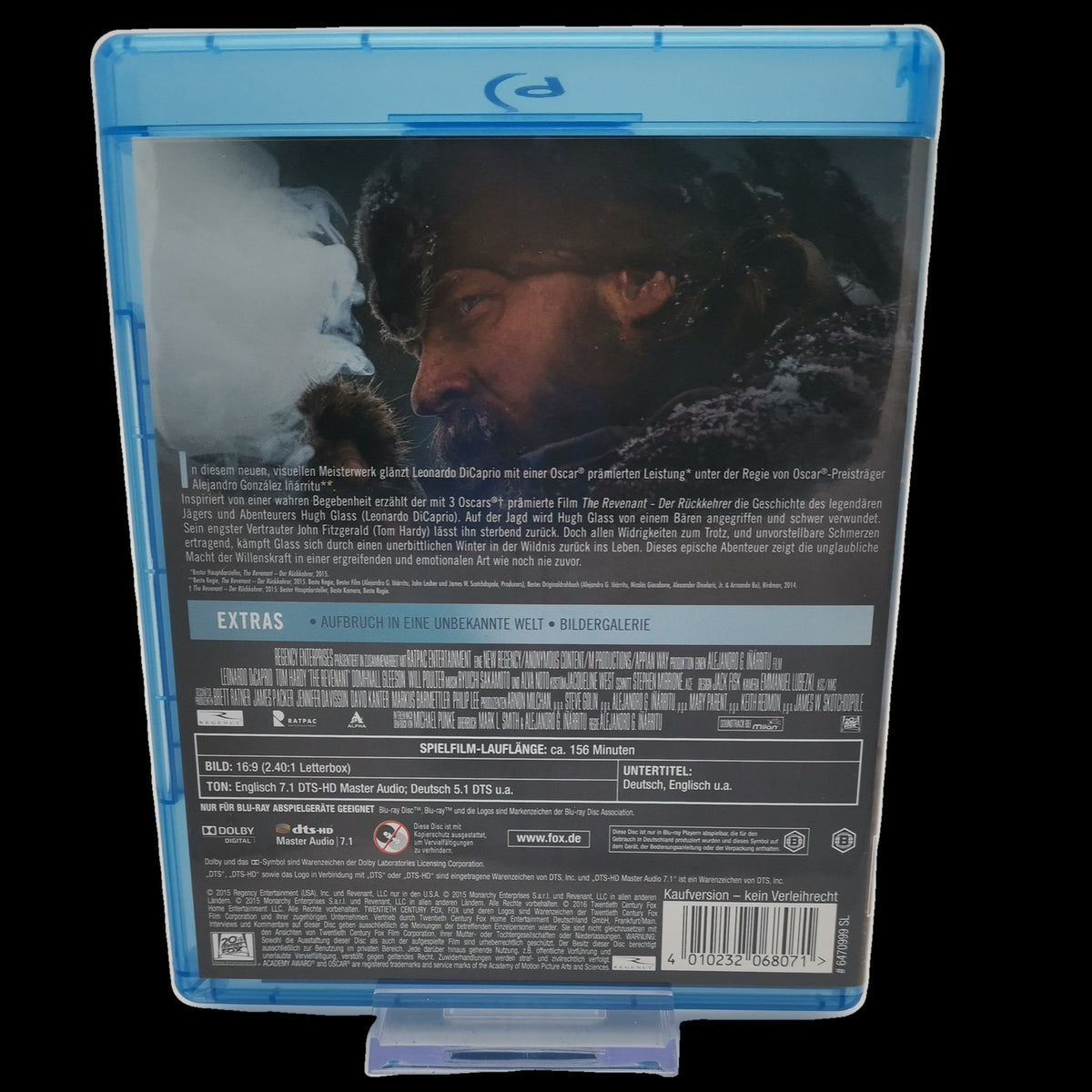 The Revenant - Der Rückkehrer - Blu-Ray - Abenteuer - Überleben - Sehr gut