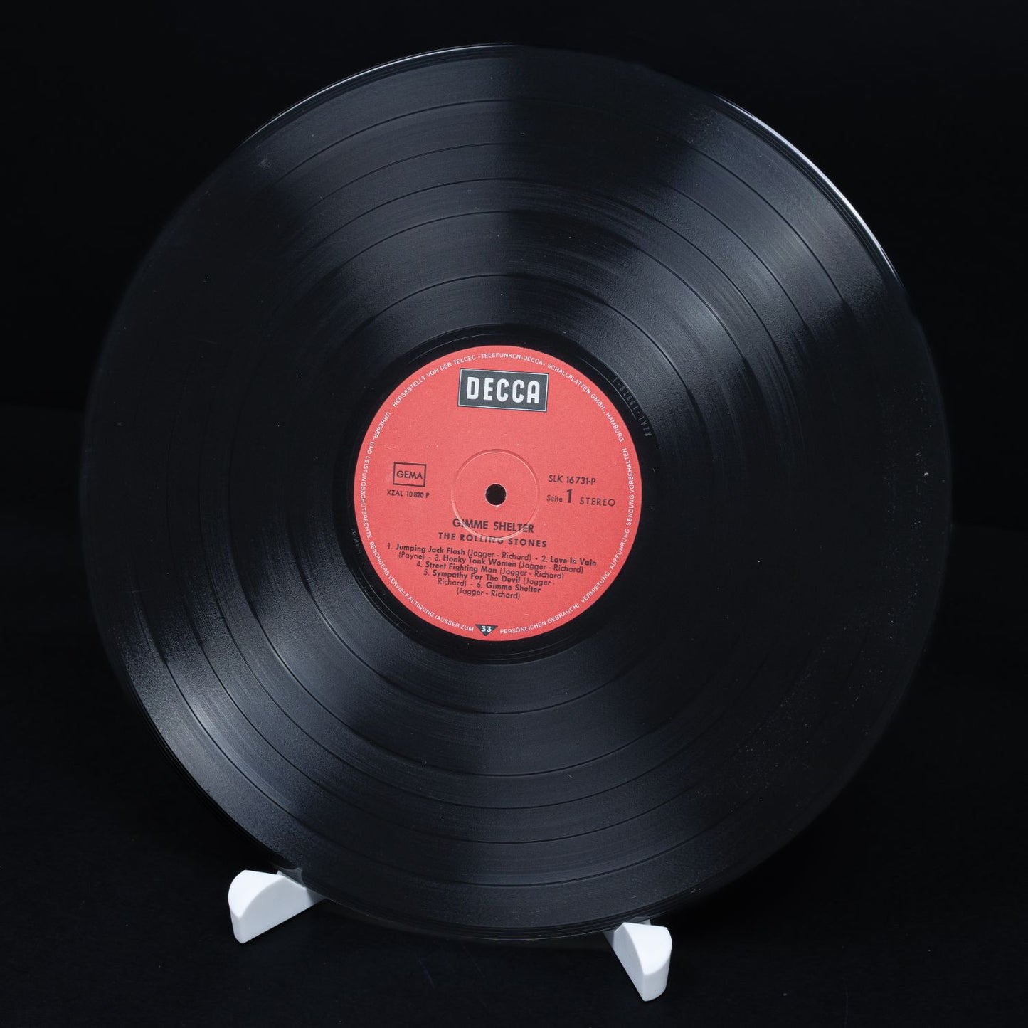 The Rolling Stones – Gimme Shelter - Vinyl LP Schallplatte - VG+ / VG