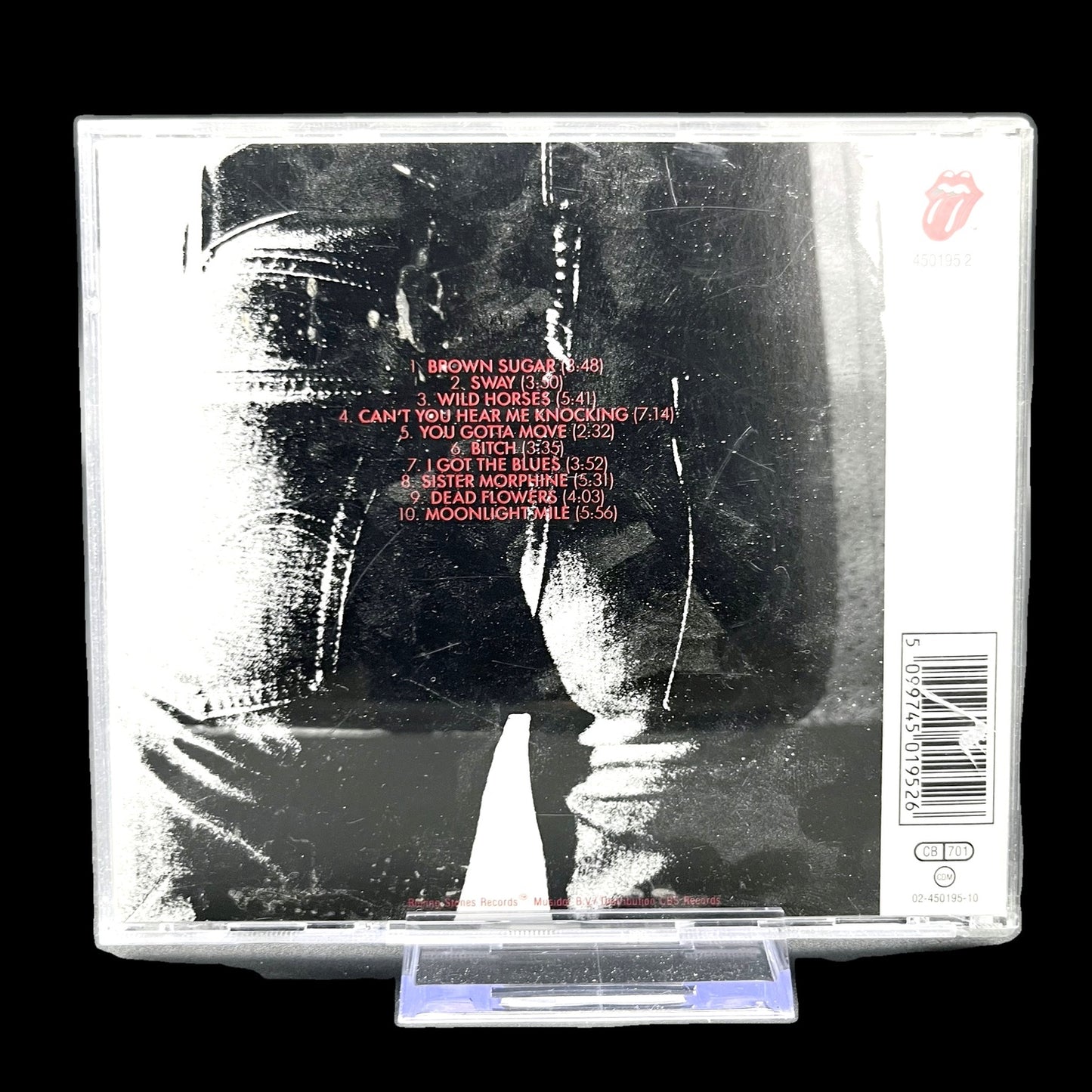 The Rolling Stones - Sticky Fingers - Rock Album - 1971 - Musik-CD - Gebraucht