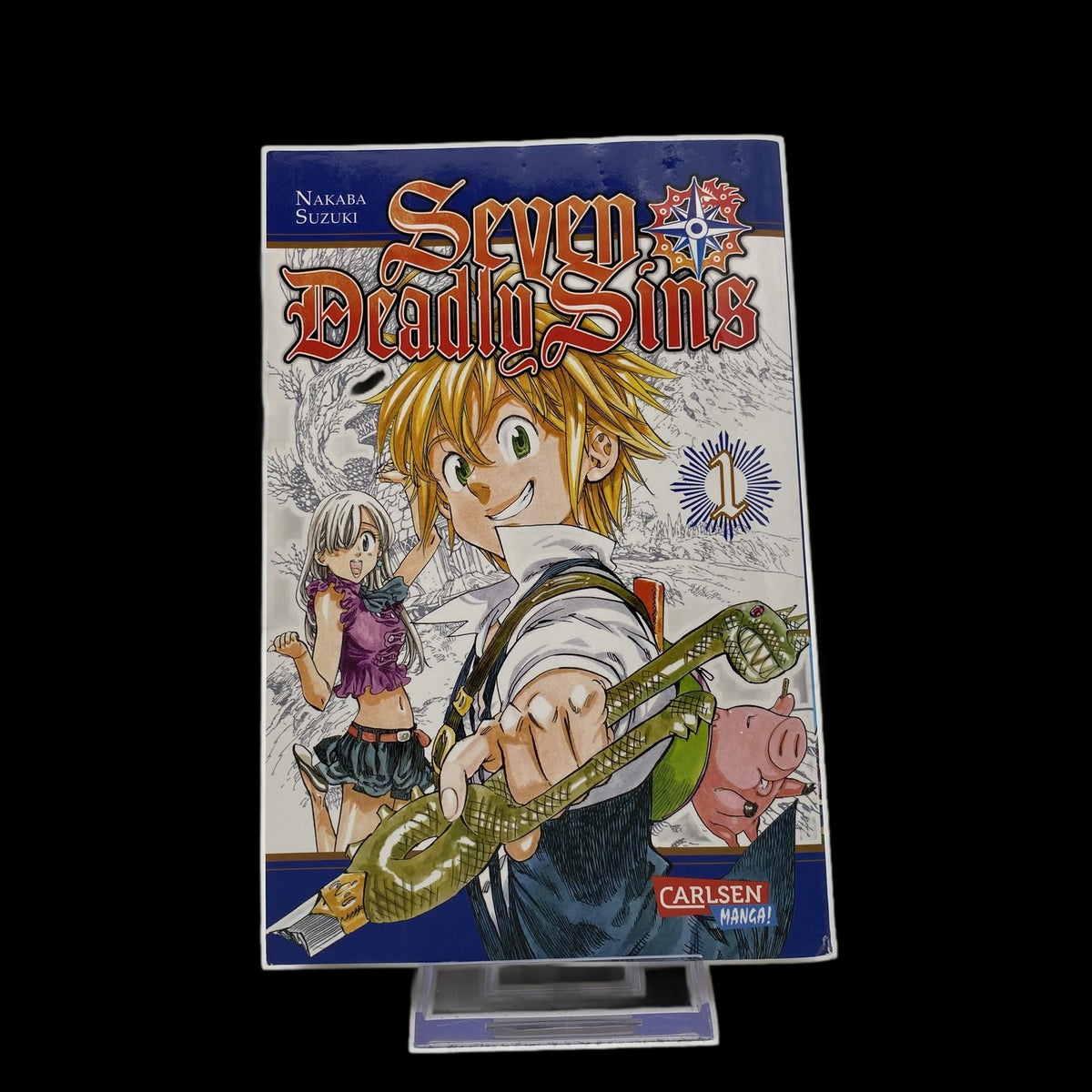 The Seven Deadly Sins - Band 1 - Carlsen Manga - Deutsch - Shonen - Sehr gut