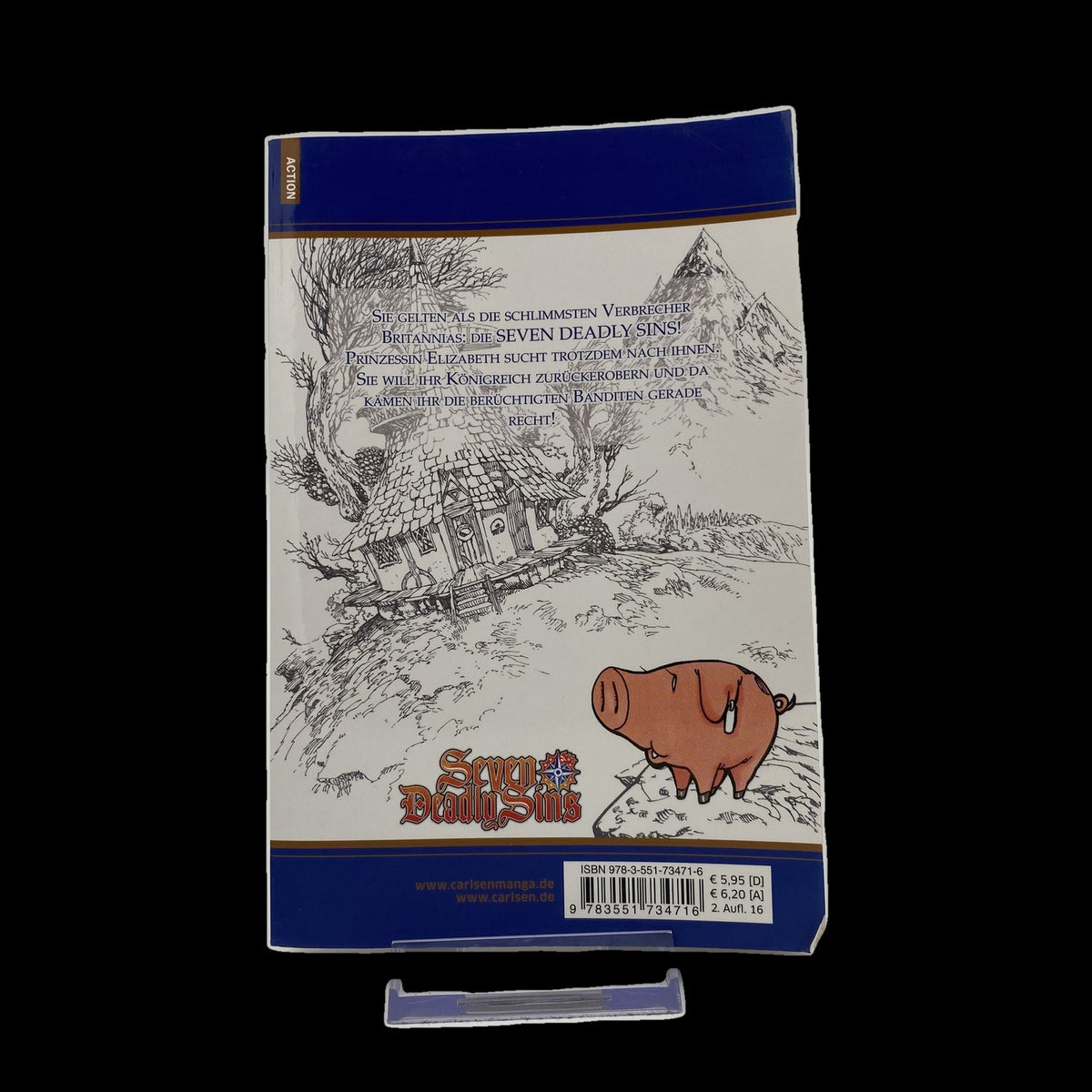 The Seven Deadly Sins - Band 1 - Carlsen Manga - Deutsch - Shonen - Sehr gut