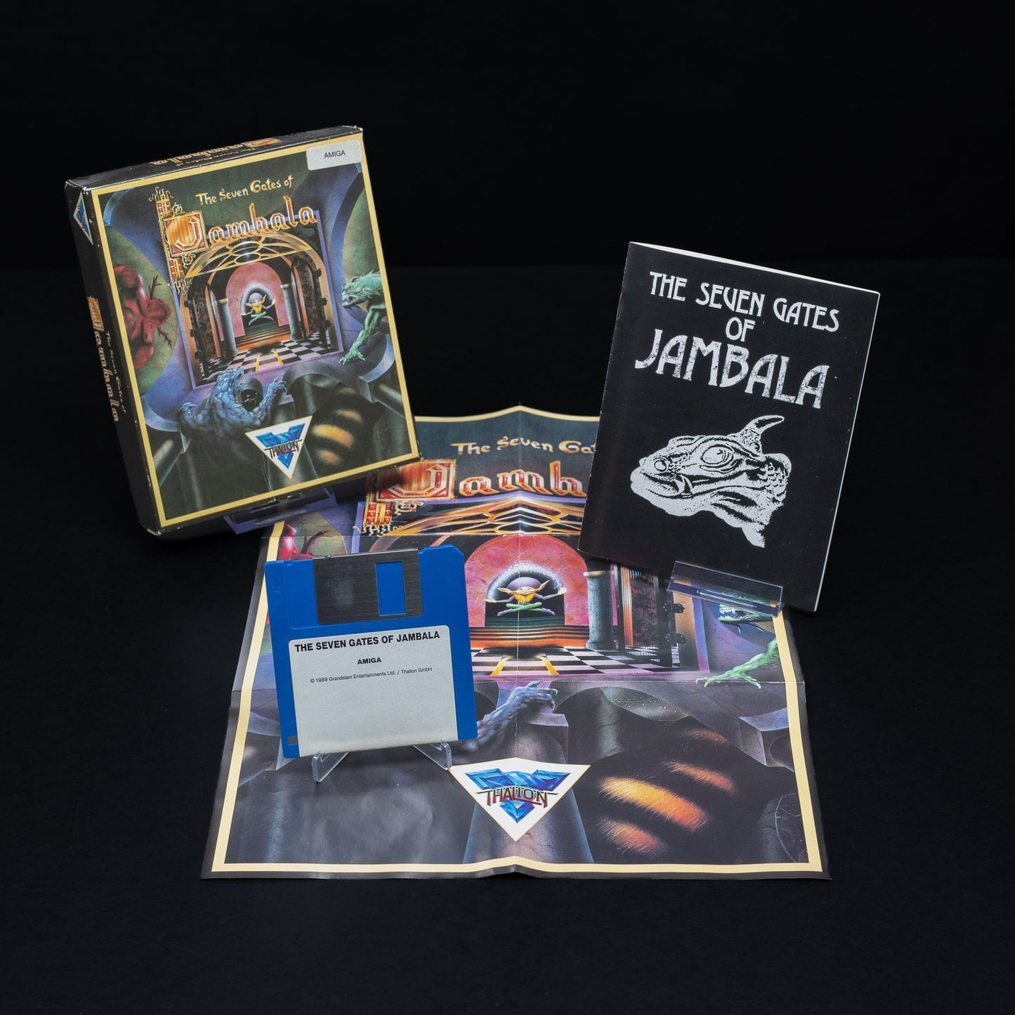 The Seven Gates of Jambala - Amiga Spiel - Big Box CiB - Zustand Gut