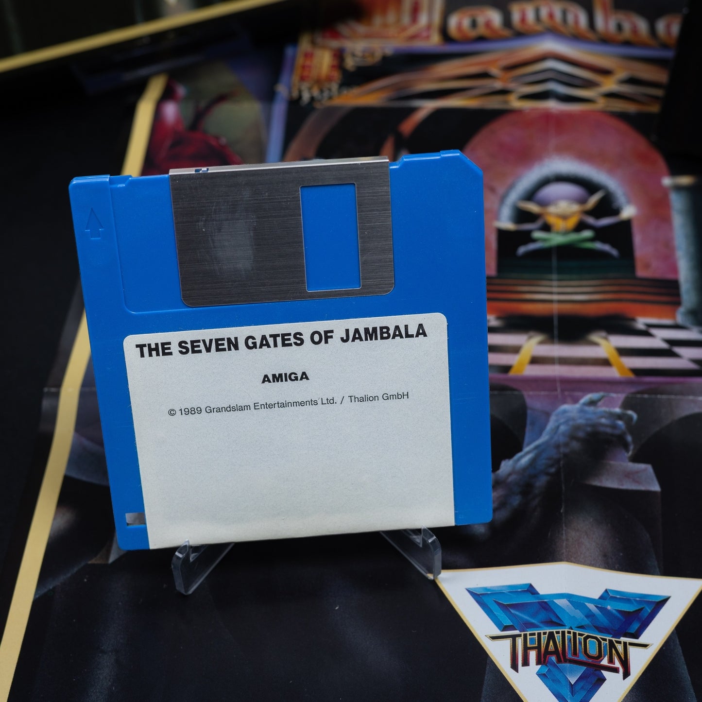 The Seven Gates of Jambala - Amiga Spiel - Big Box CiB - Zustand Gut