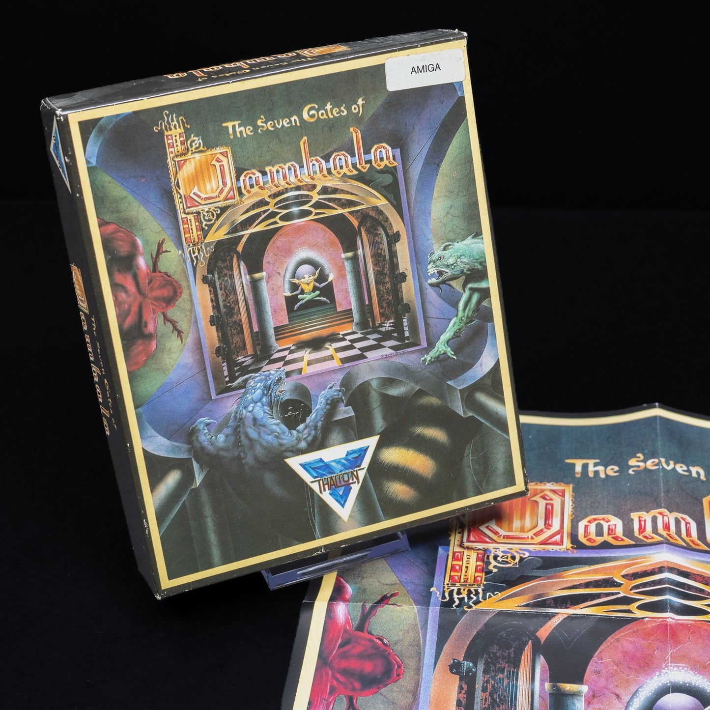 The Seven Gates of Jambala - Amiga Spiel - Big Box CiB - Zustand Gut