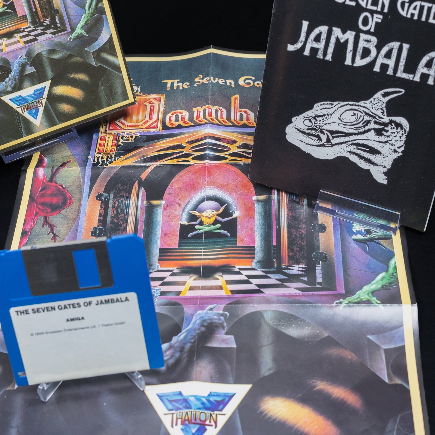 The Seven Gates of Jambala - Amiga Spiel - Big Box CiB - Zustand Gut