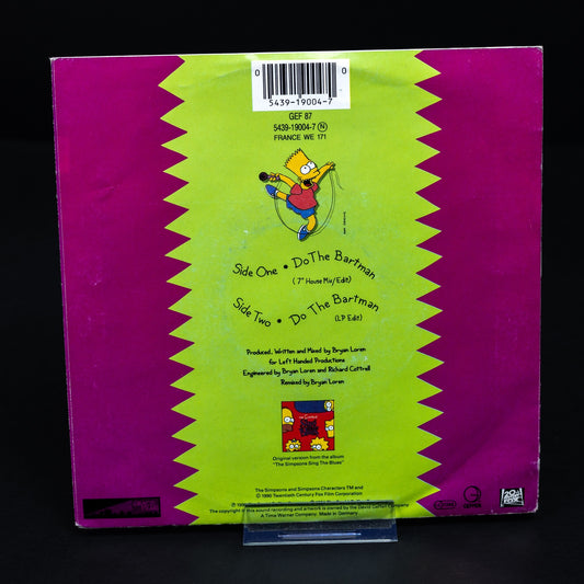 The Simpsons - Do The Bartman - 7'' Vinyl Schallplatte - VG+ / VG+