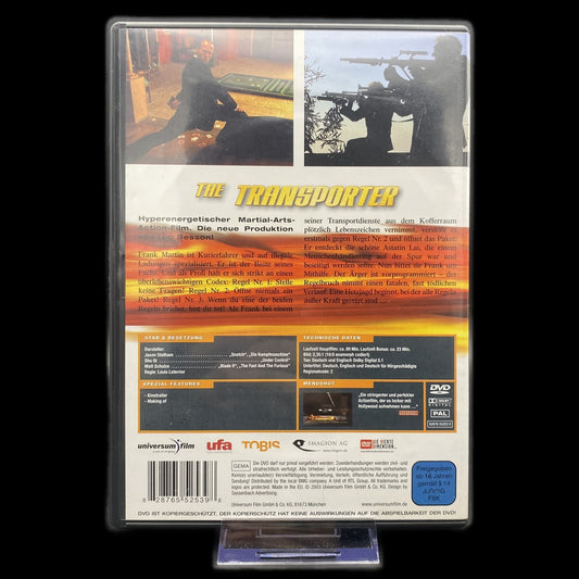 The Transporter - Transporter - Kinotrailer - Making of - DVD - Film - Gebraucht