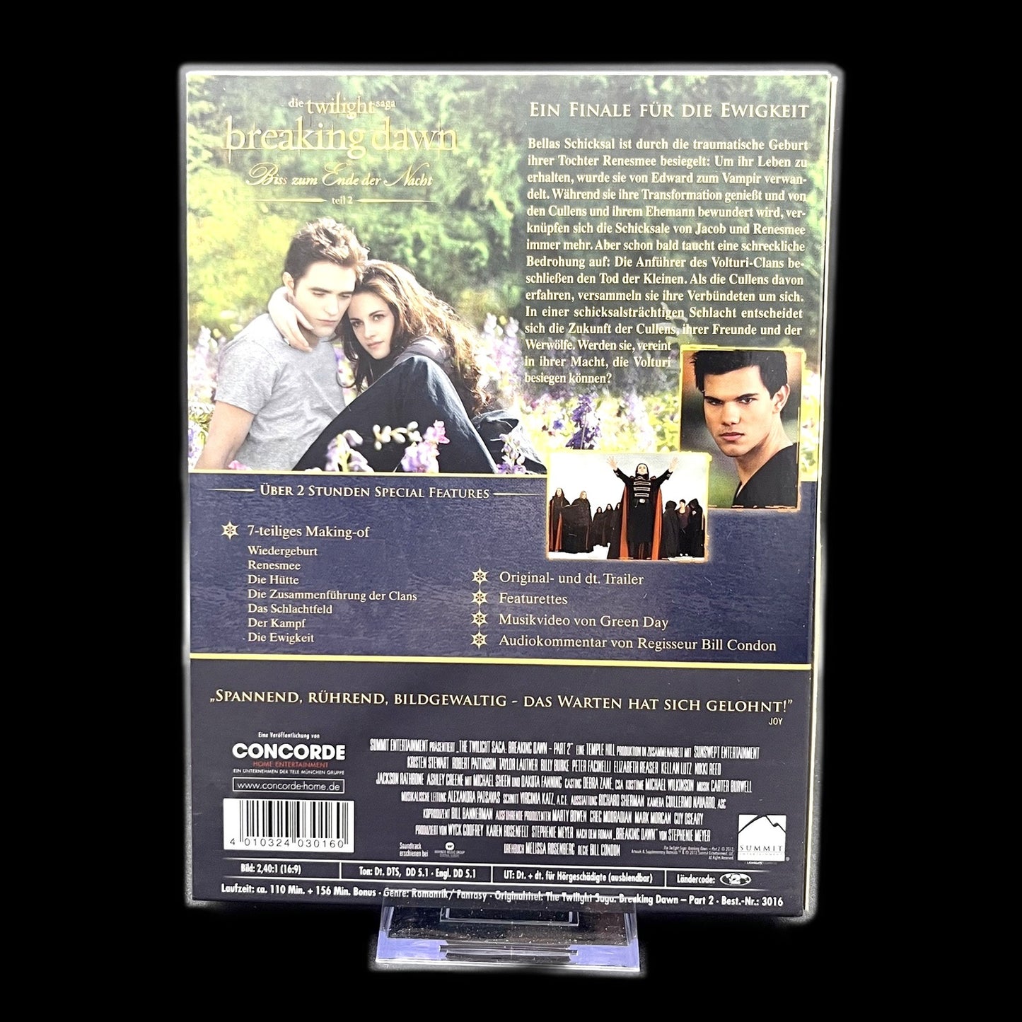 The Twilight Saga: Breaking Dawn – Teil 2 - Twilight - DVD - Vampire - Gebraucht