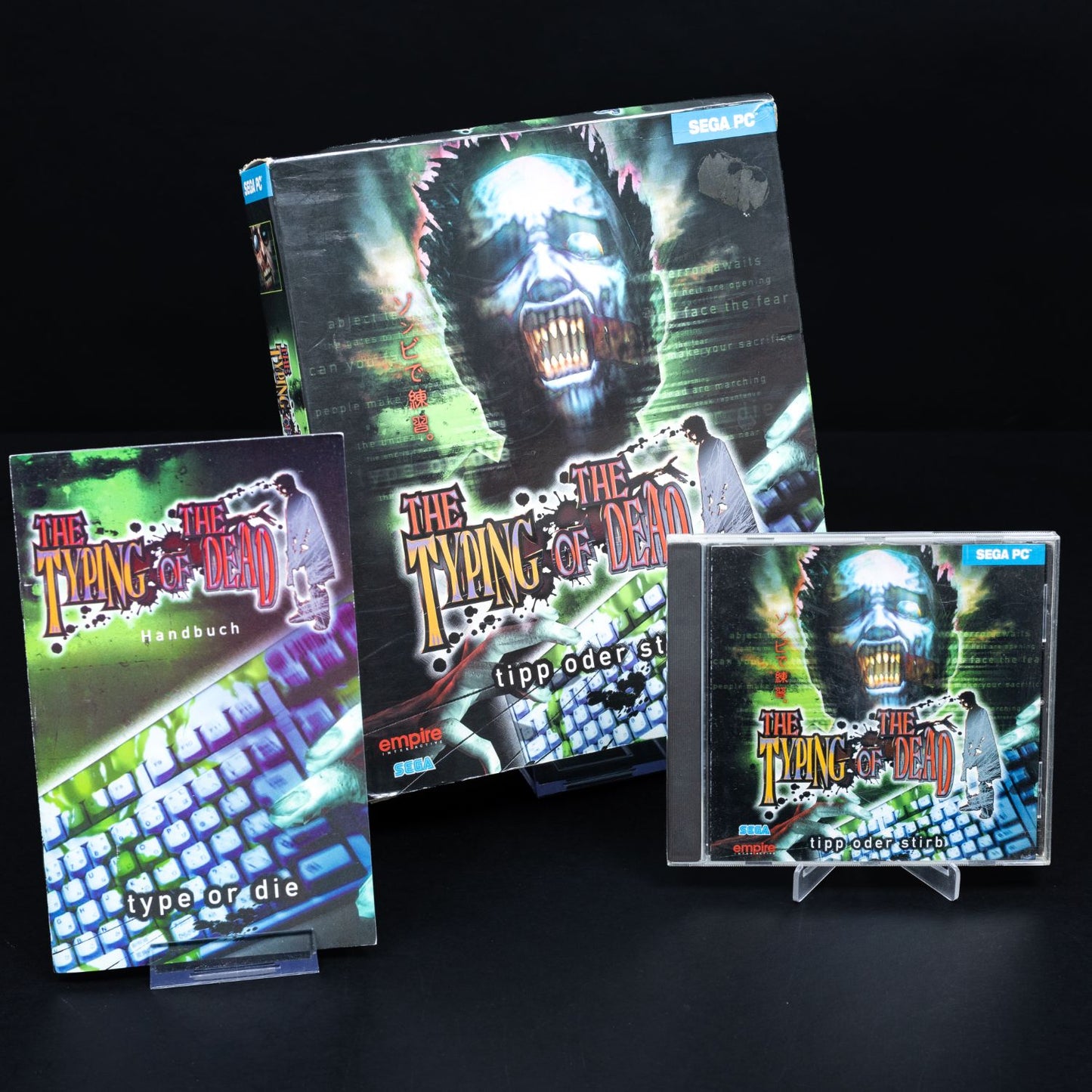 The Typing of the Dead - PC CD-ROM Spiel - Big Box CiB - Zustand Gut