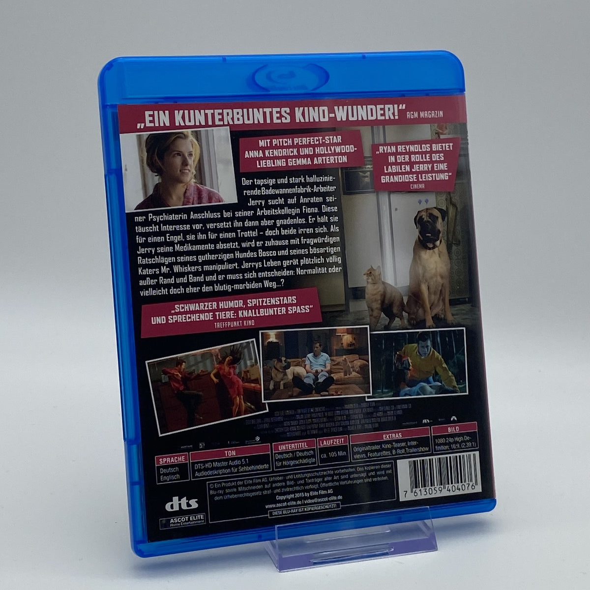 The Voices - Ryan Reynolds - Gemma Arterton - Blu-Ray - Film - Zustand Sehr Gut