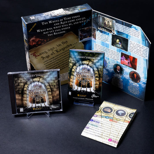 The Wheel of Time - PC CD-ROM Big Box - mit Anleitung & Poster - Zustand Gut