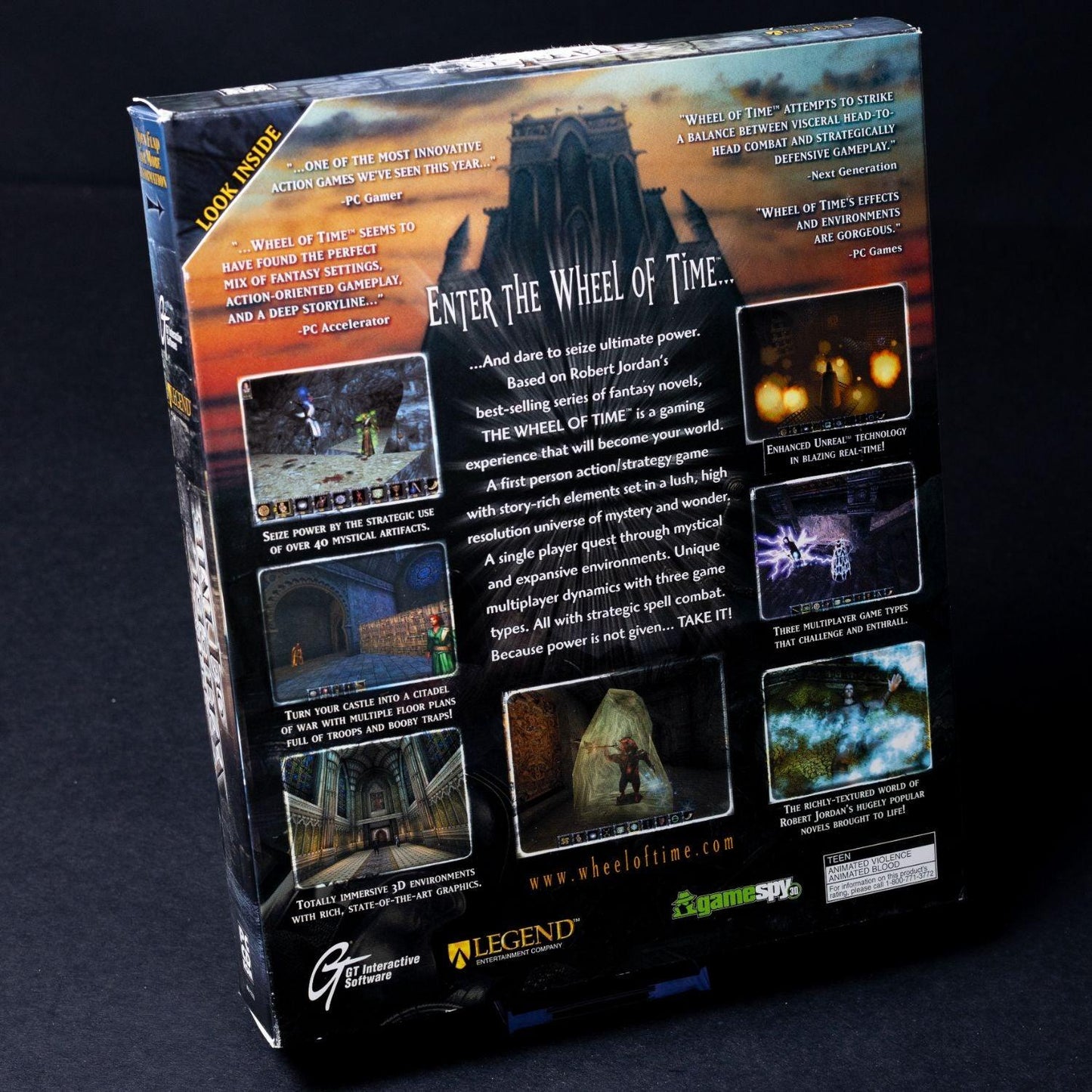 The Wheel of Time - PC CD-ROM Big Box - mit Anleitung & Poster - Zustand Gut