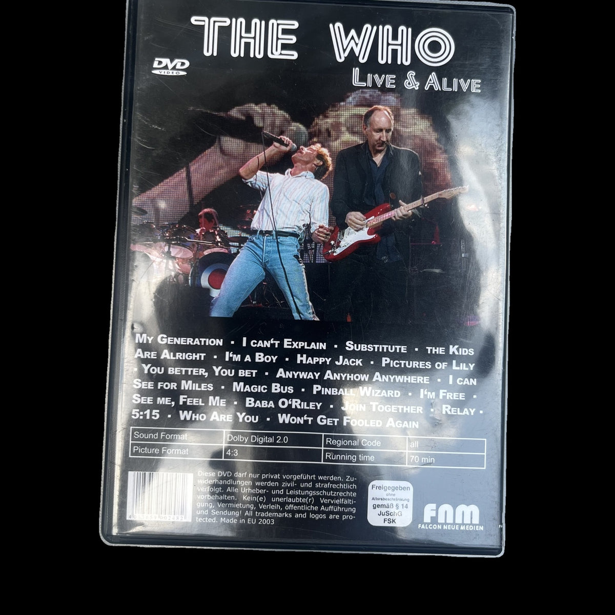 The Who - Live & Alive - The Who - Konzertmitschnitt - DVD - Rock - Gebraucht