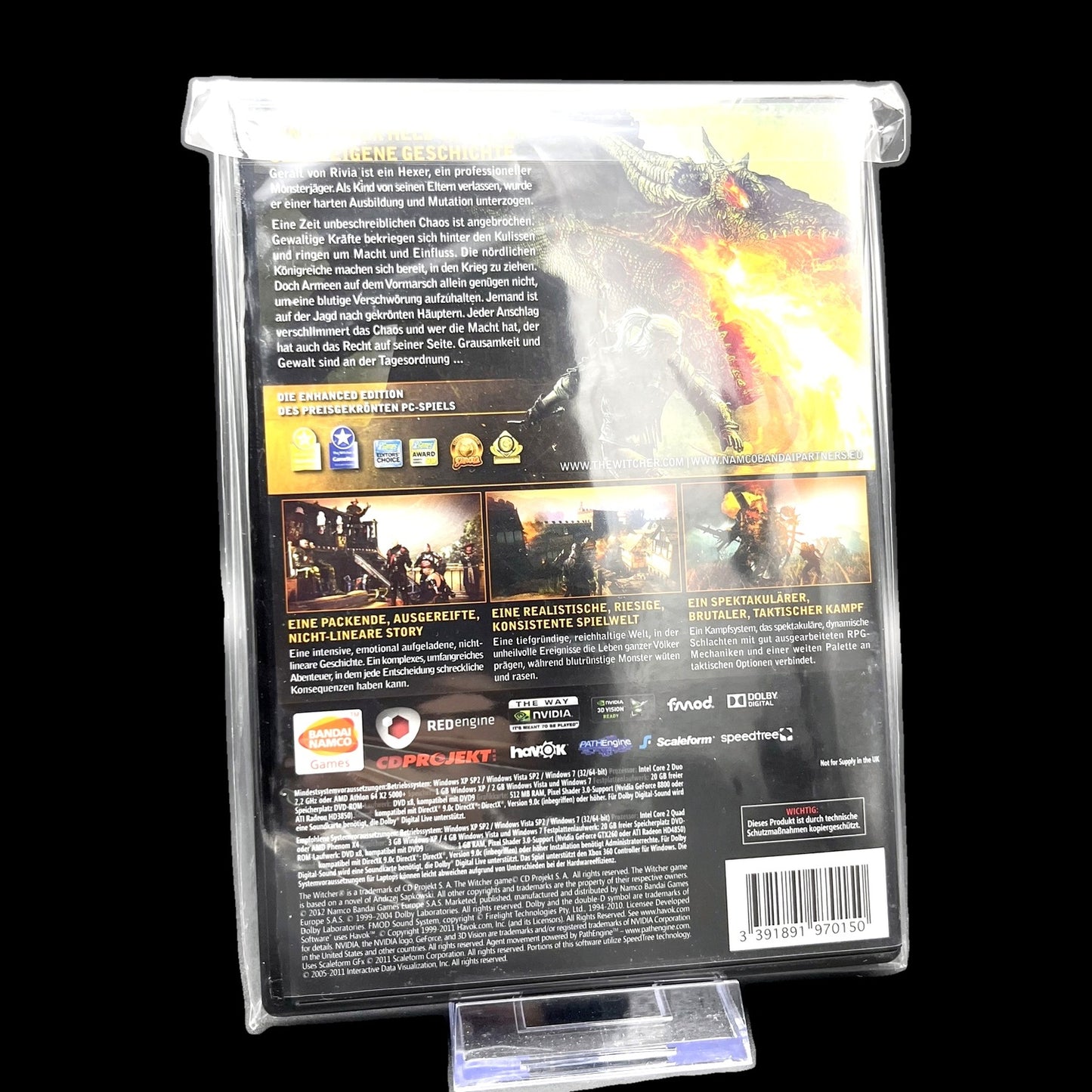 The Witcher 2: Assassins of Kings - PC - Complete in Box - deutsch - Gebraucht
