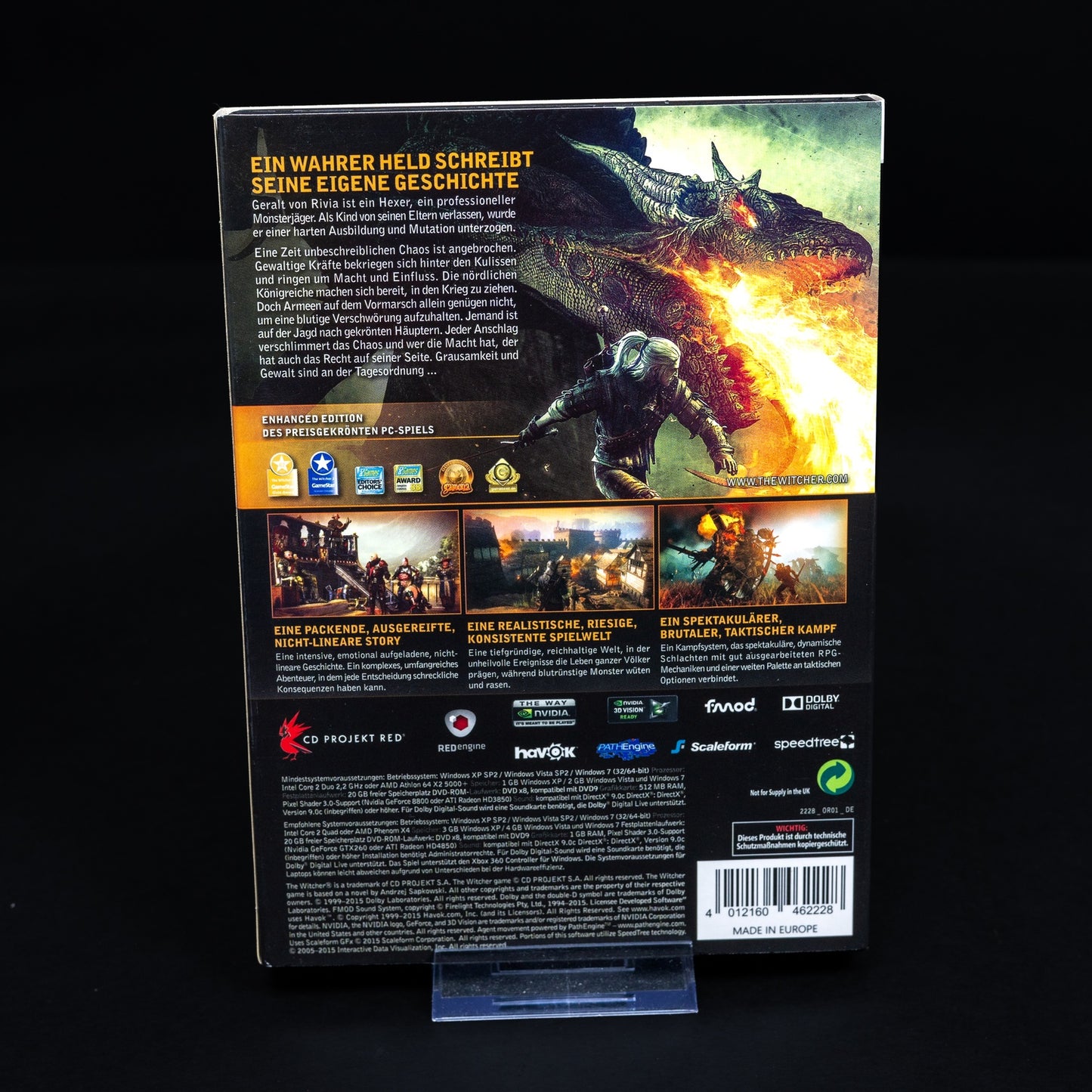The Witcher 2 - Enhanced Edition - PC DVD-ROM - CiB - Zustand Sehr Gut
