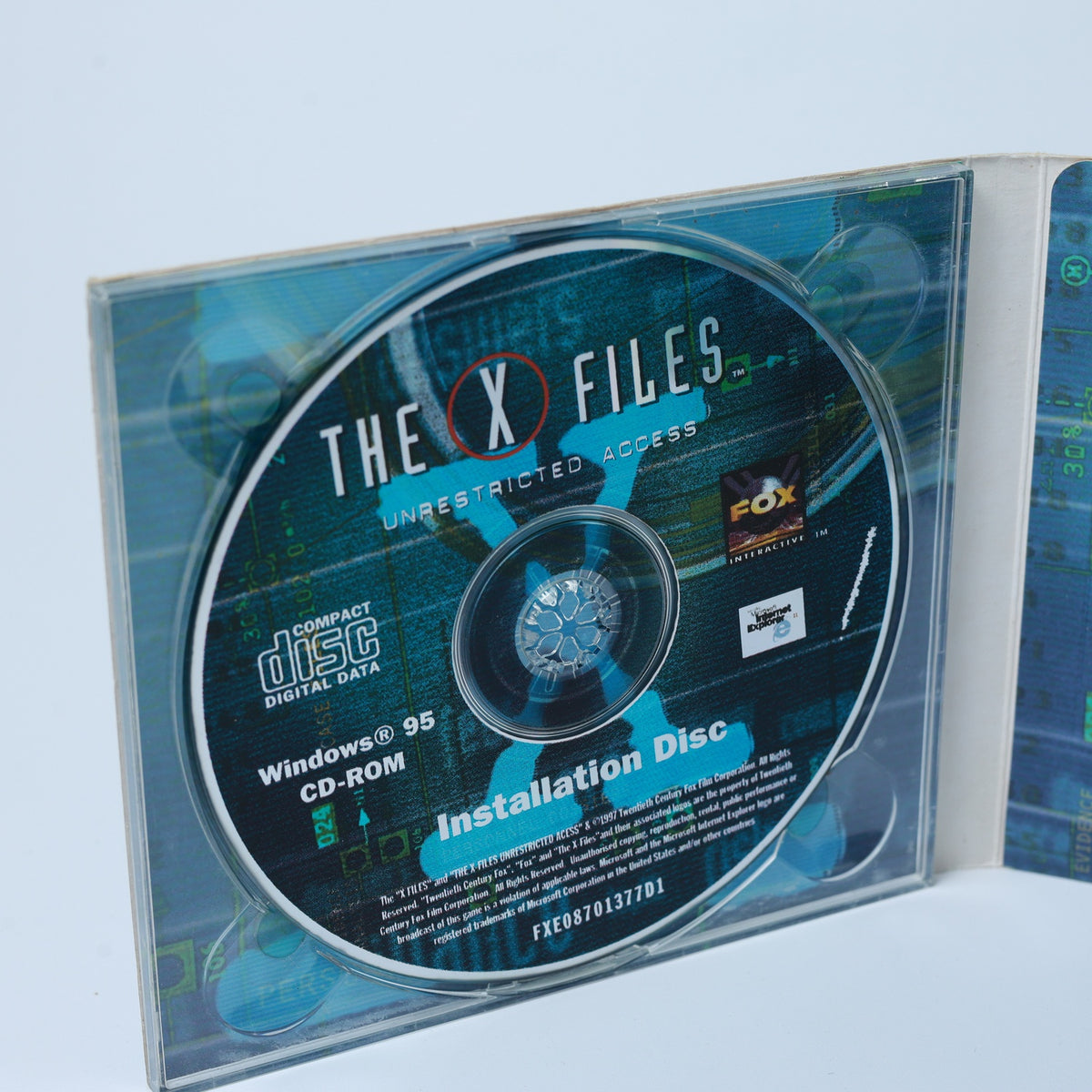 The X-Files: Unrestricted Access - PC CD-ROM Siel - Interaktiv - Zust. Sehr Gut