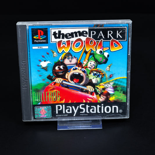 Theme Park World - Playstation PS1 Spiel - PAL - CiB - Zustand Sehr Gut
