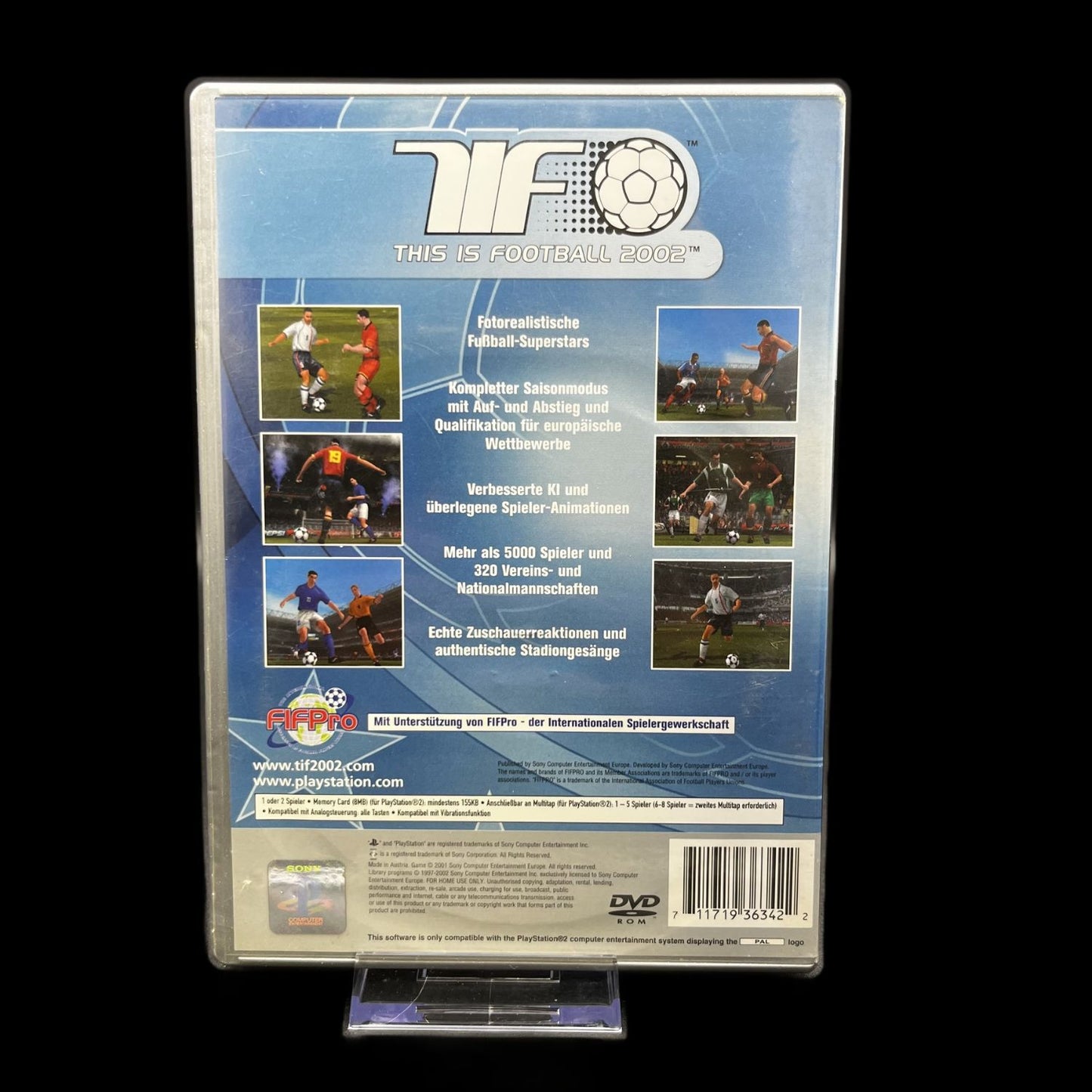 Platinum - This is Football 2002 - Sony Playstation - Fußball - Top Zustand