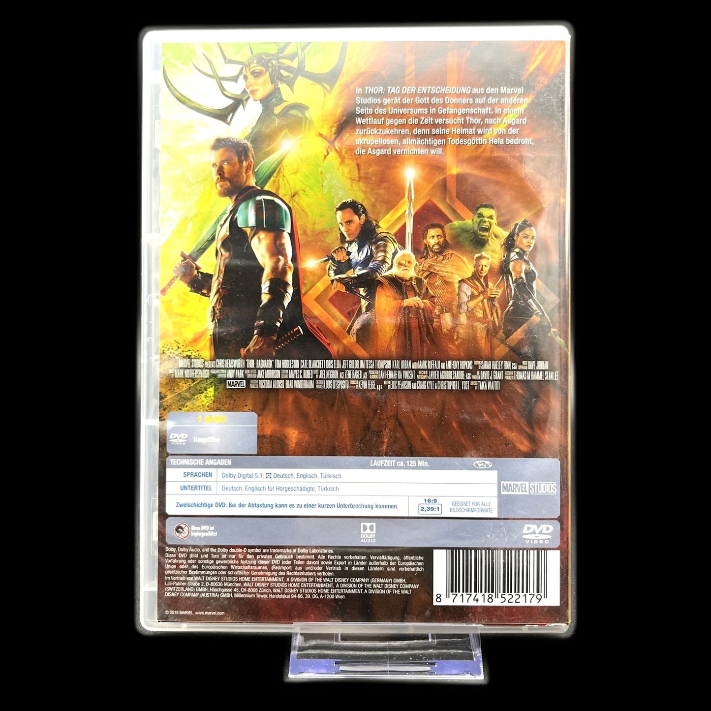 Thor: Tag der Entscheidung - Marvel Cinematic Universe - DVD - Film - Gebraucht