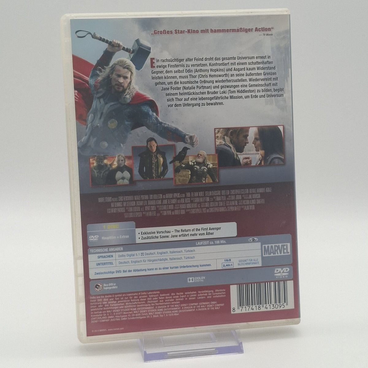 Thor: The Dark Kingdom - Marvel - Standard DVD - DVD - Film - Zustand Sehr Gut