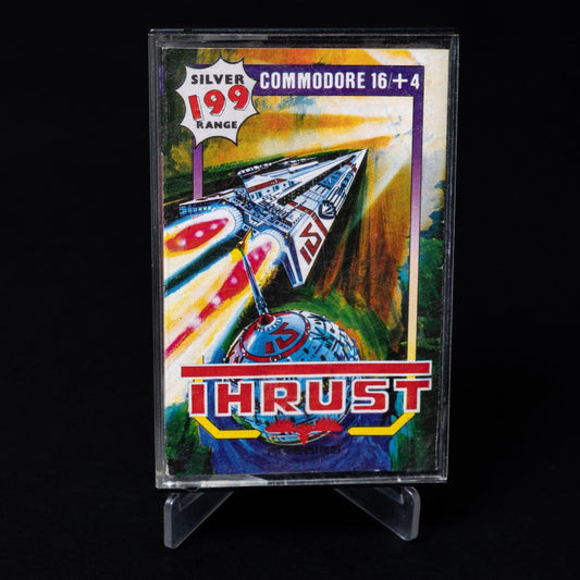 thrust-retro-spiel-fuer-commodore-c-16-4-englisch-cib-gebraucht-2 - Utopia Collectibles
