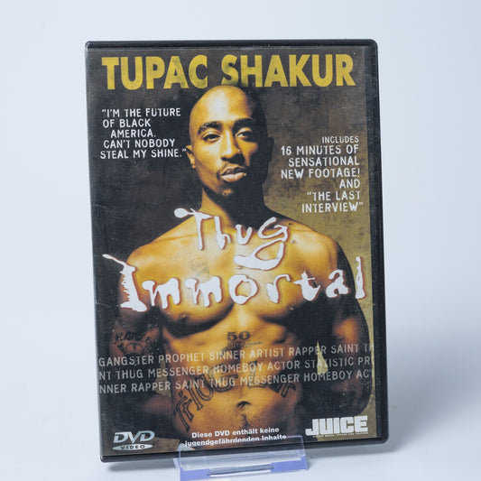 Thug Immortal - Tupac Shakur - Musikdokumentation - DVD - Film - Rap - Gebraucht