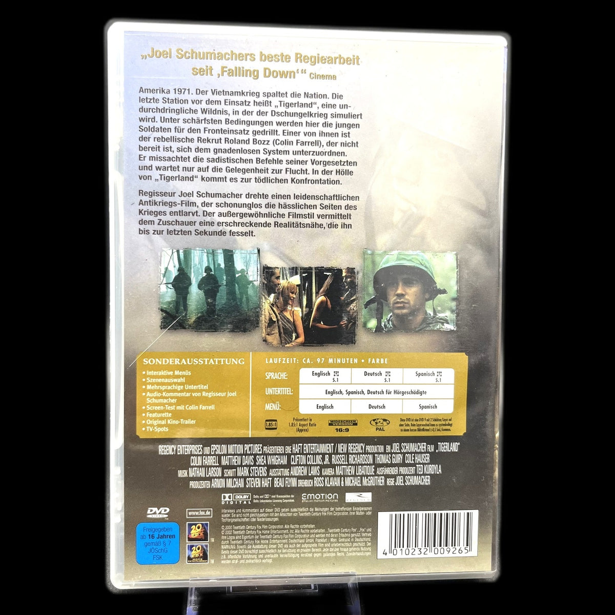 Tigerland - Antikriegsfilm von Joel Schumacher - Kriegsfilm - DVD - Gebraucht
