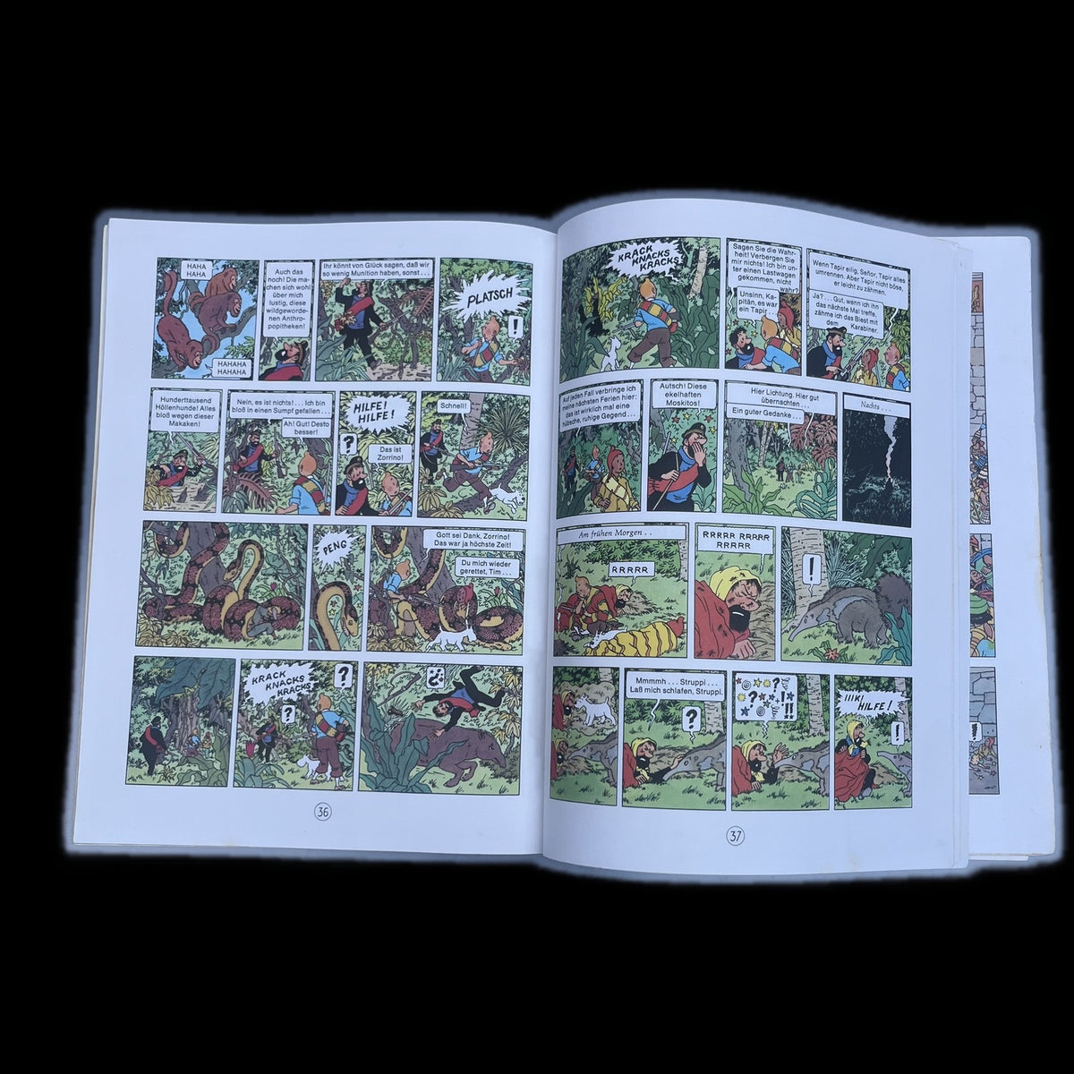 Tim und Struppi - Der Sonnentempel - Hergé - Carlsen Verlag - 08/1980 - Deutsch