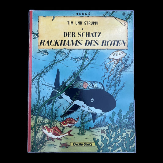 Tim und Struppi - Band 12 - Der Schatz Rackhams des Roten - Hergé - Deutsch