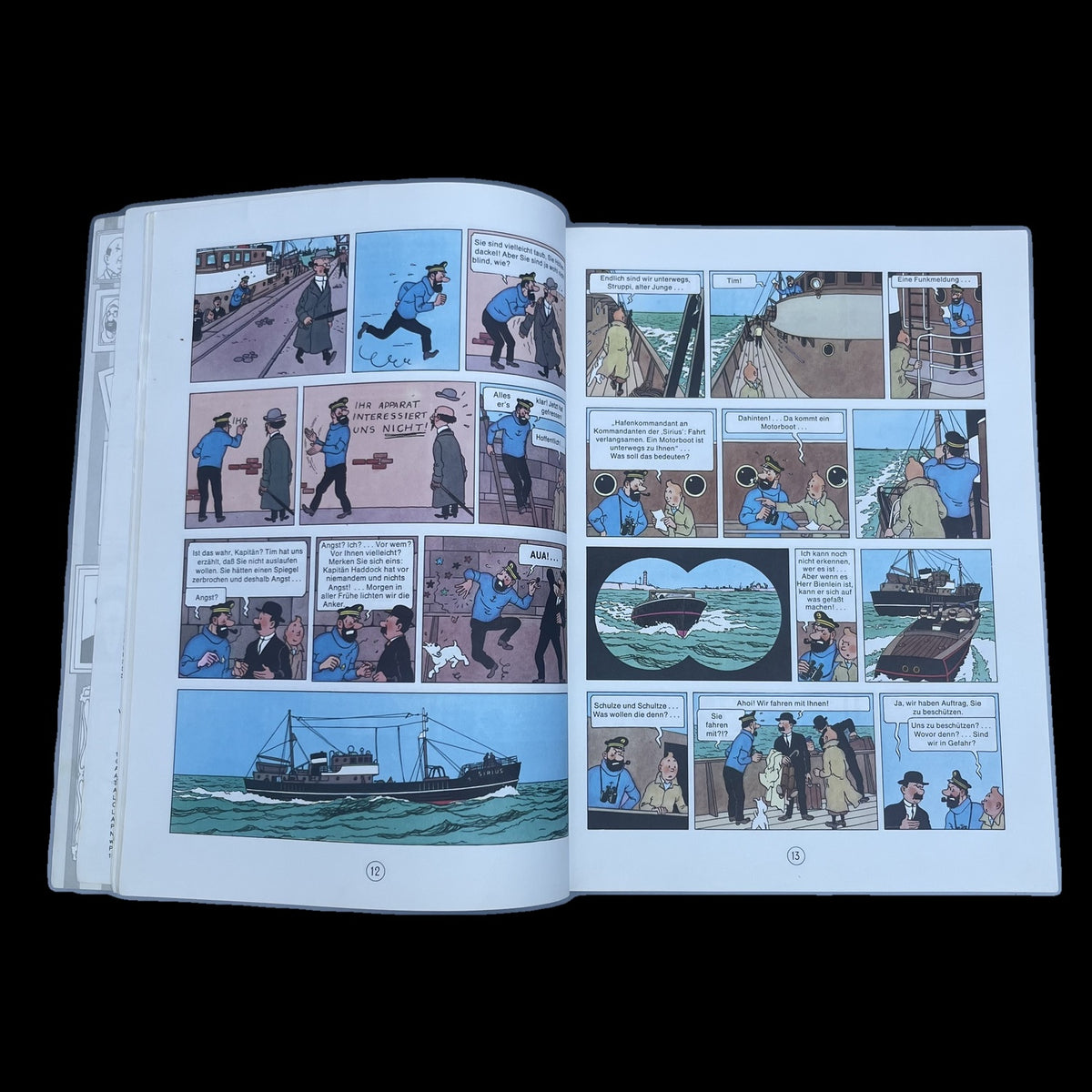 Tim und Struppi - Band 12 - Der Schatz Rackhams des Roten - Hergé - Deutsch