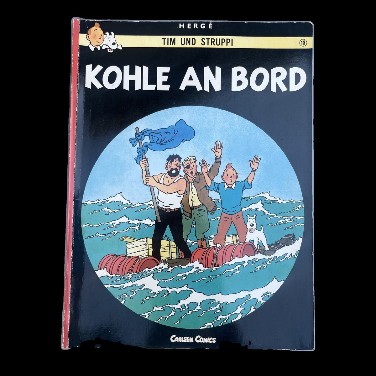 Tim und Struppi - Kohle an Bord - Band 13 - Hergé - Carlsen Comics - Deutsch