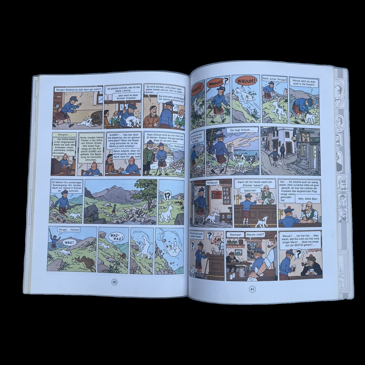 Tim und Struppi - Die Schwarze Insel - Band 15 - Hergé - Farbig - Deutsch