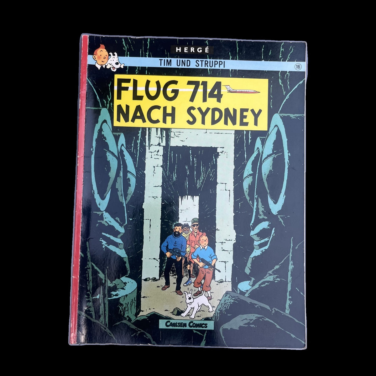 Tim und Struppi - Flug 714 nach Sydney - Band 16 - Hergé - Carlsen Comic