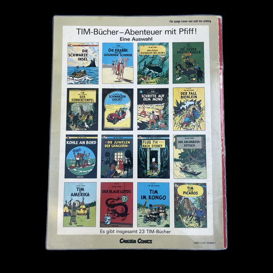 Tim und Struppi - Der blaue Lotos - Band 20 - Hergé - Carlsen - Farbig - Deutsch