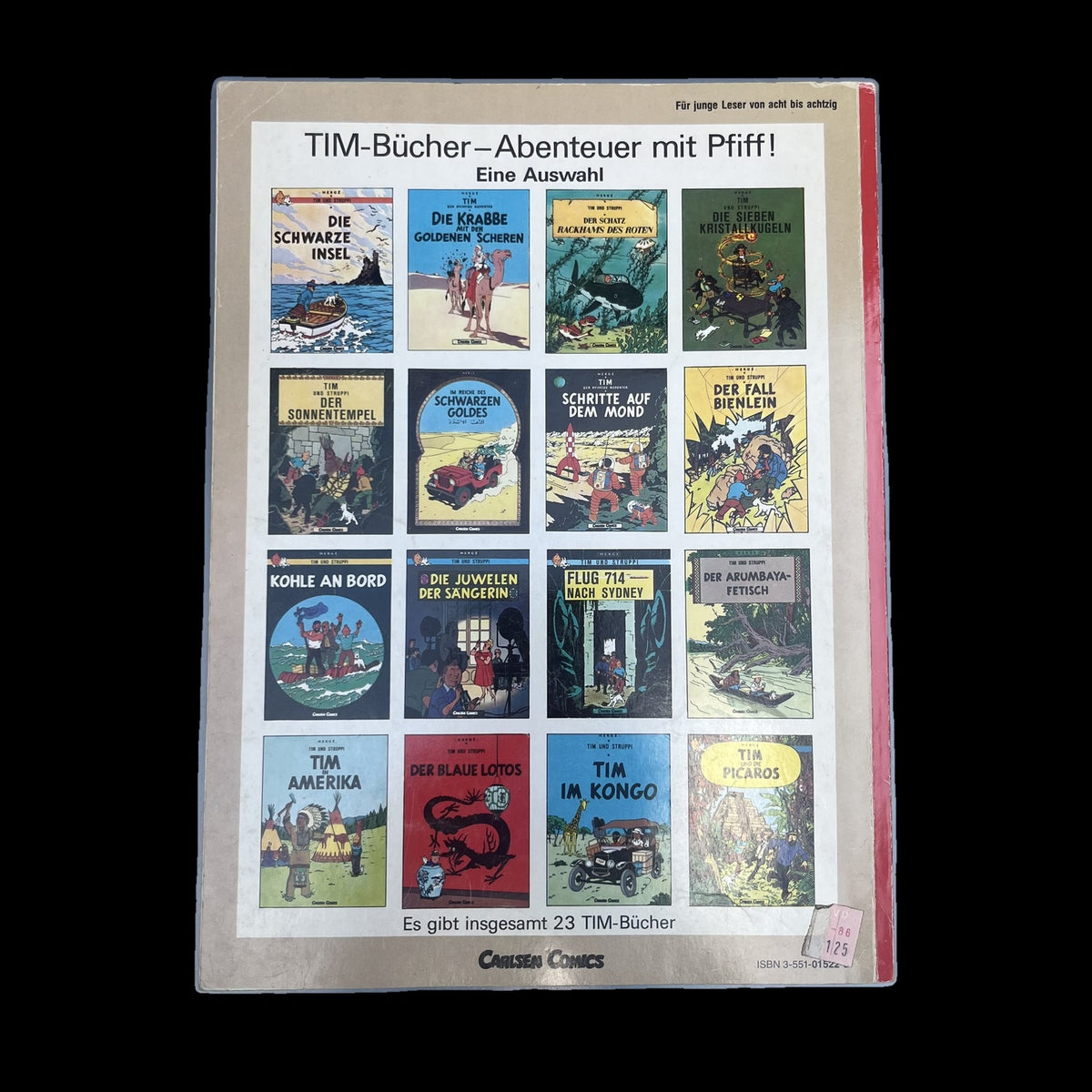 Tim und Struppi - Tim und die Picaros - Band 22 - Hergé - Carlsen - Deutsch