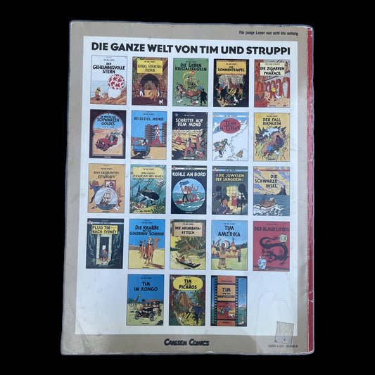 Tim und Struppi - Band 5 - Die Zigarren des Pharaos - Hergé - Farbig - Deutsch