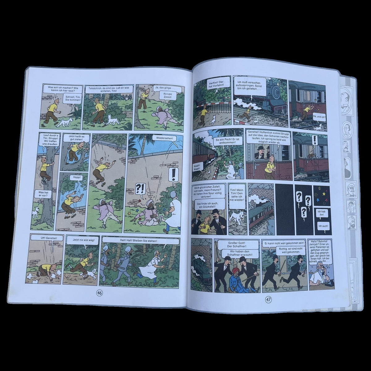 Tim und Struppi - Band 5 - Die Zigarren des Pharaos - Hergé - Farbig - Deutsch