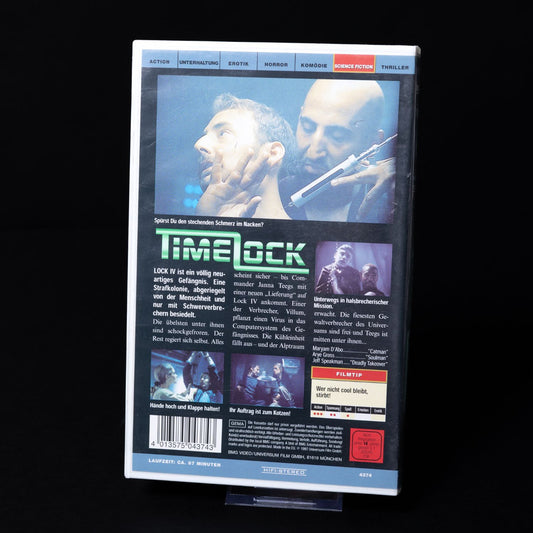 Time Lock - Sci-Fi VHS - Deutsch - FSK 18 - RARITÄT - Zustand Sehr Gut