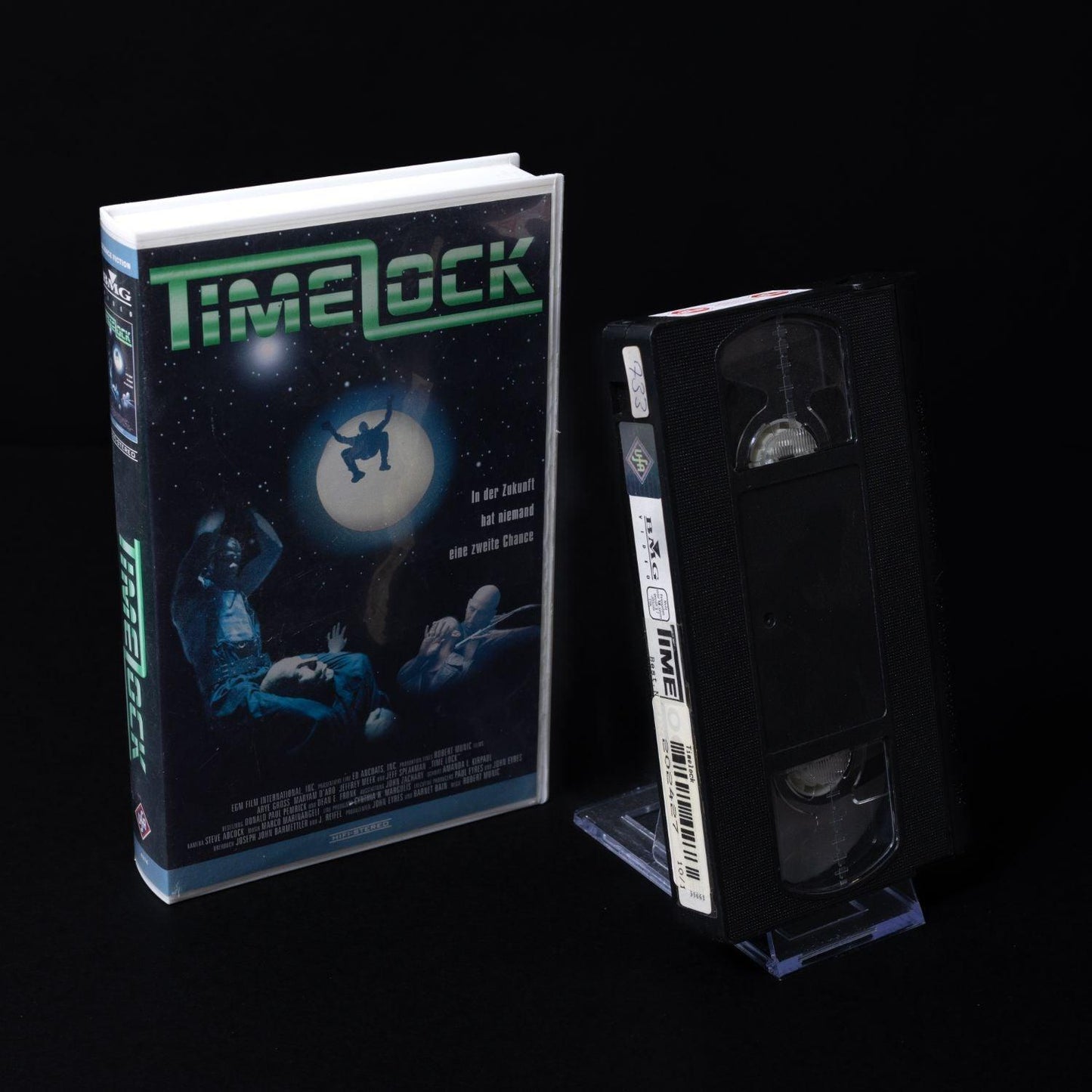 Time Lock - Sci-Fi VHS - Deutsch - FSK 18 - RARITÄT - Zustand Sehr Gut