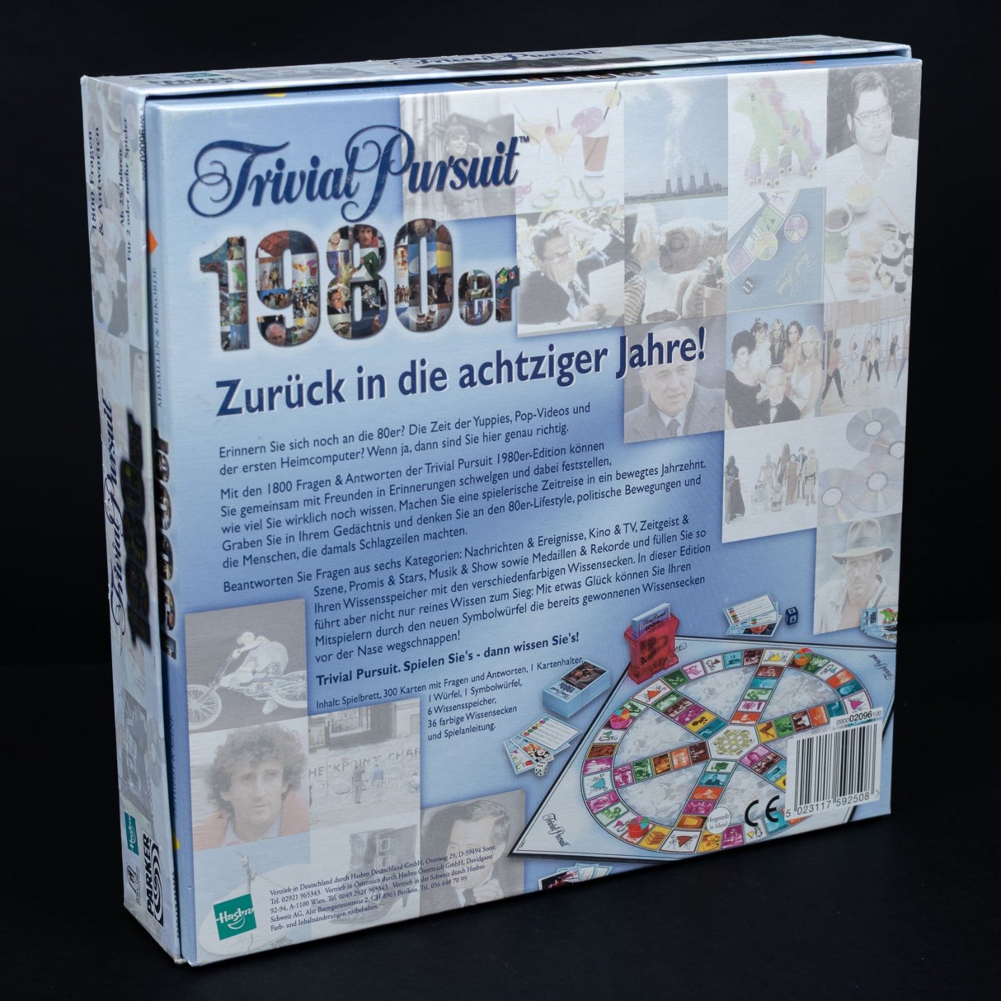 Tivial Pursuit - Zurück in the 80er Jahre - Brettspiel - Vollständig - Neuwertig