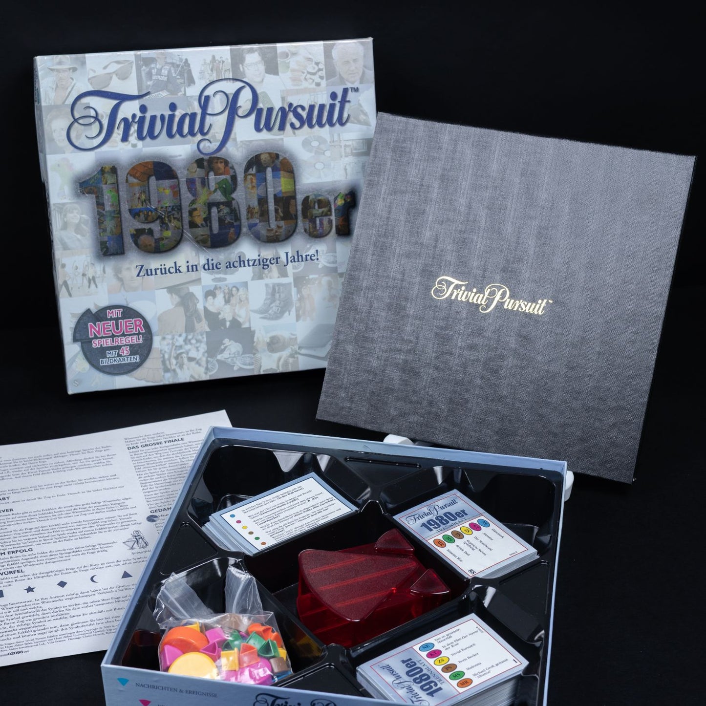 Tivial Pursuit - Zurück in the 80er Jahre - Brettspiel - Vollständig - Neuwertig