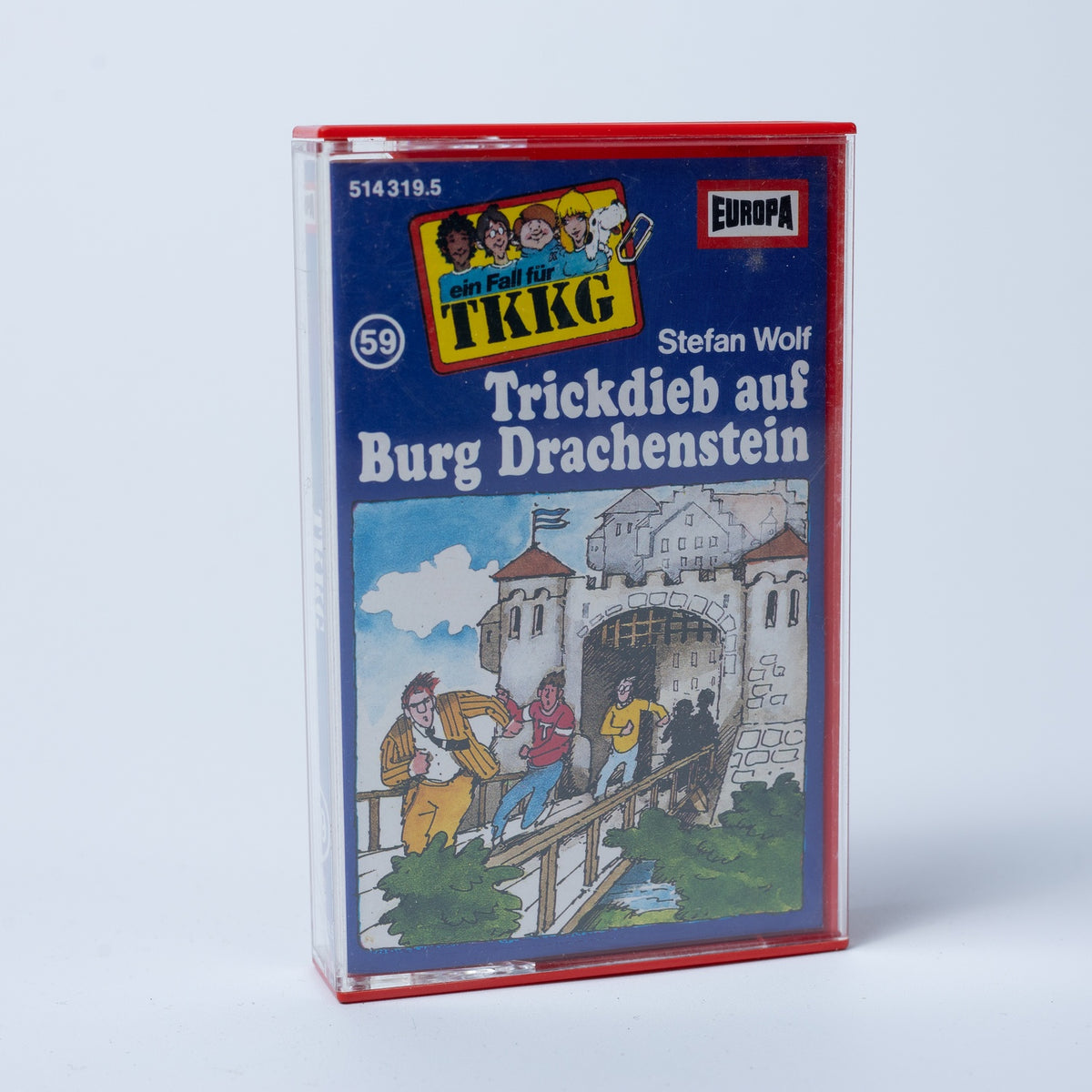 TKKG - Hörspiel Kassette - Trickdieb auf Burg Drachenstein (Folge 59) - Deutsch