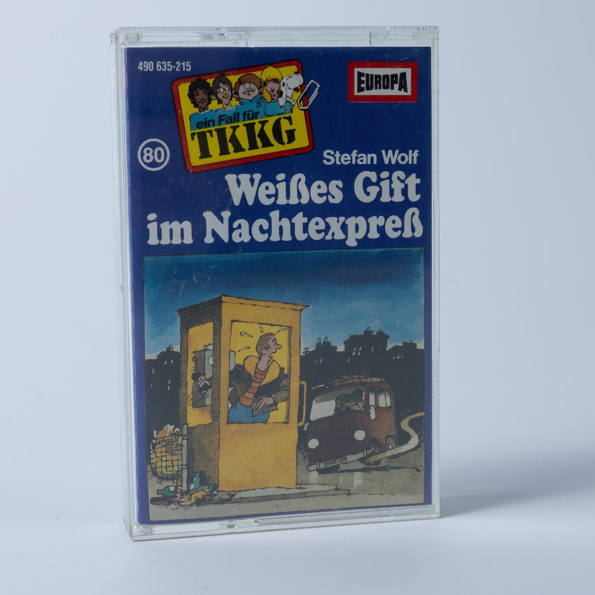TKKG - Hörspiel Kassette - Weißes Gilft im Nachtexpress (Folge 80) - Deutsch
