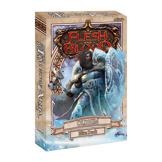 Flesh and Blood - Tales of Aria Oldhim Blitz Deck - Englisch - Neu Sealed OVP