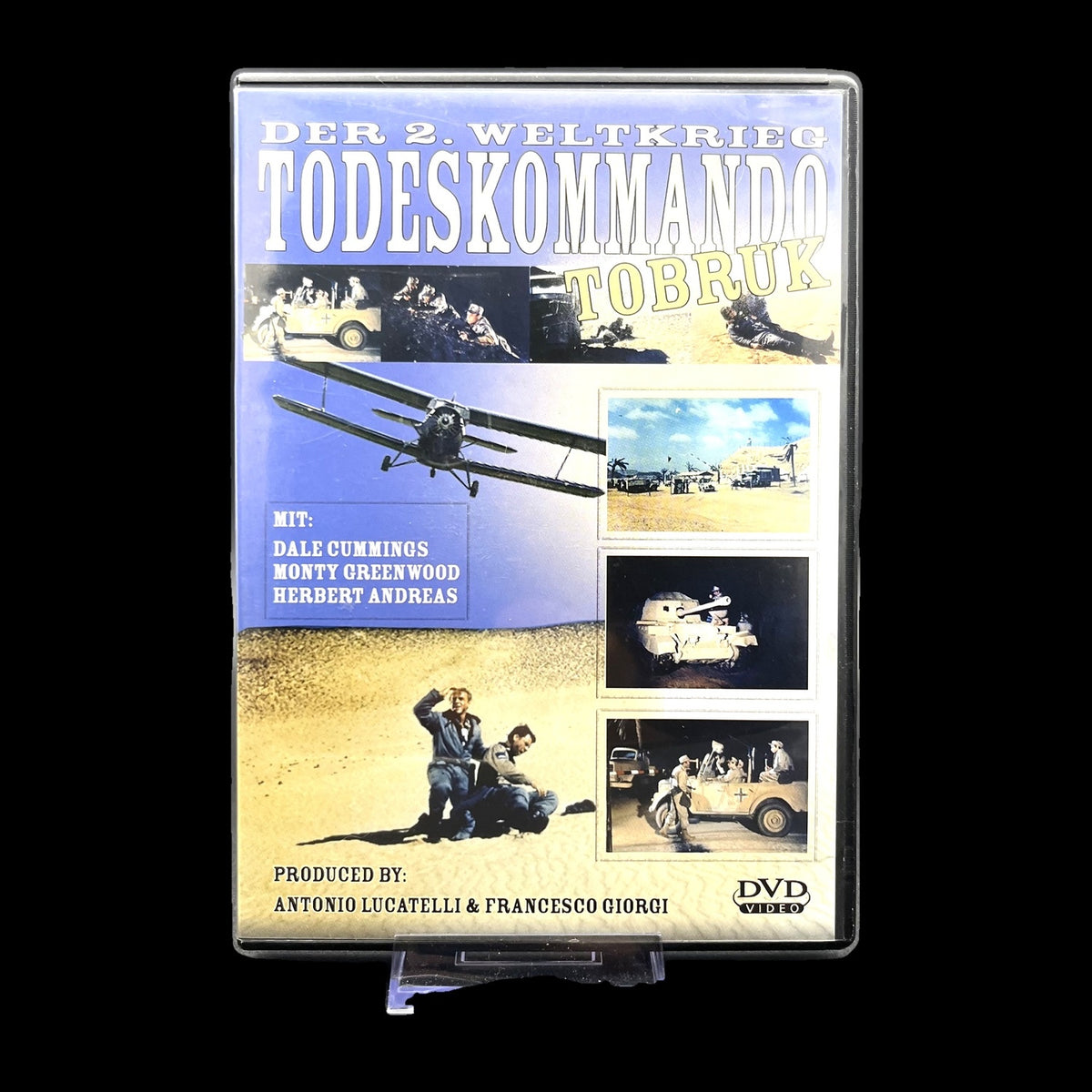 Todeskommando Tobruk - Kriegsfilm - The Battle Of The Damned - DVD - Gebraucht