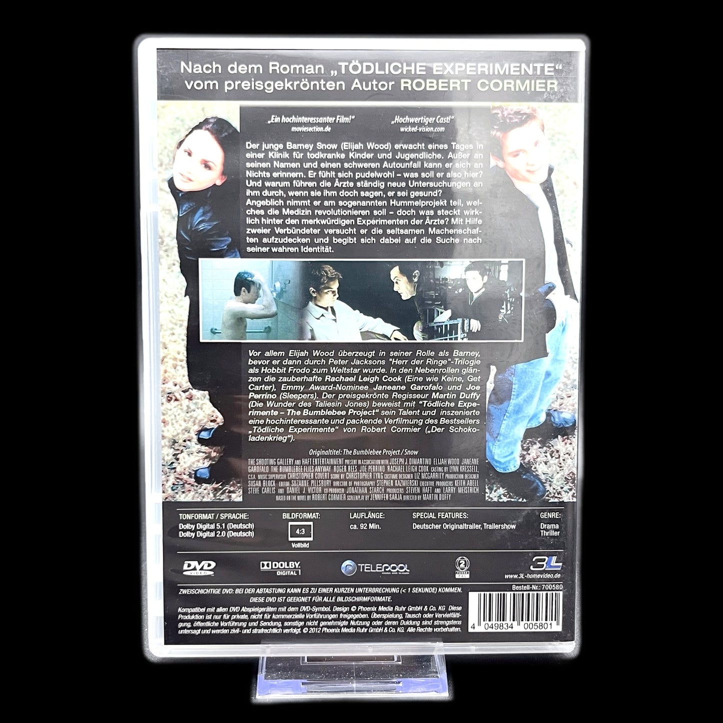 Tödliche Experimente - Wendecover - Thriller & Mystery - DVD - Film - Gebraucht