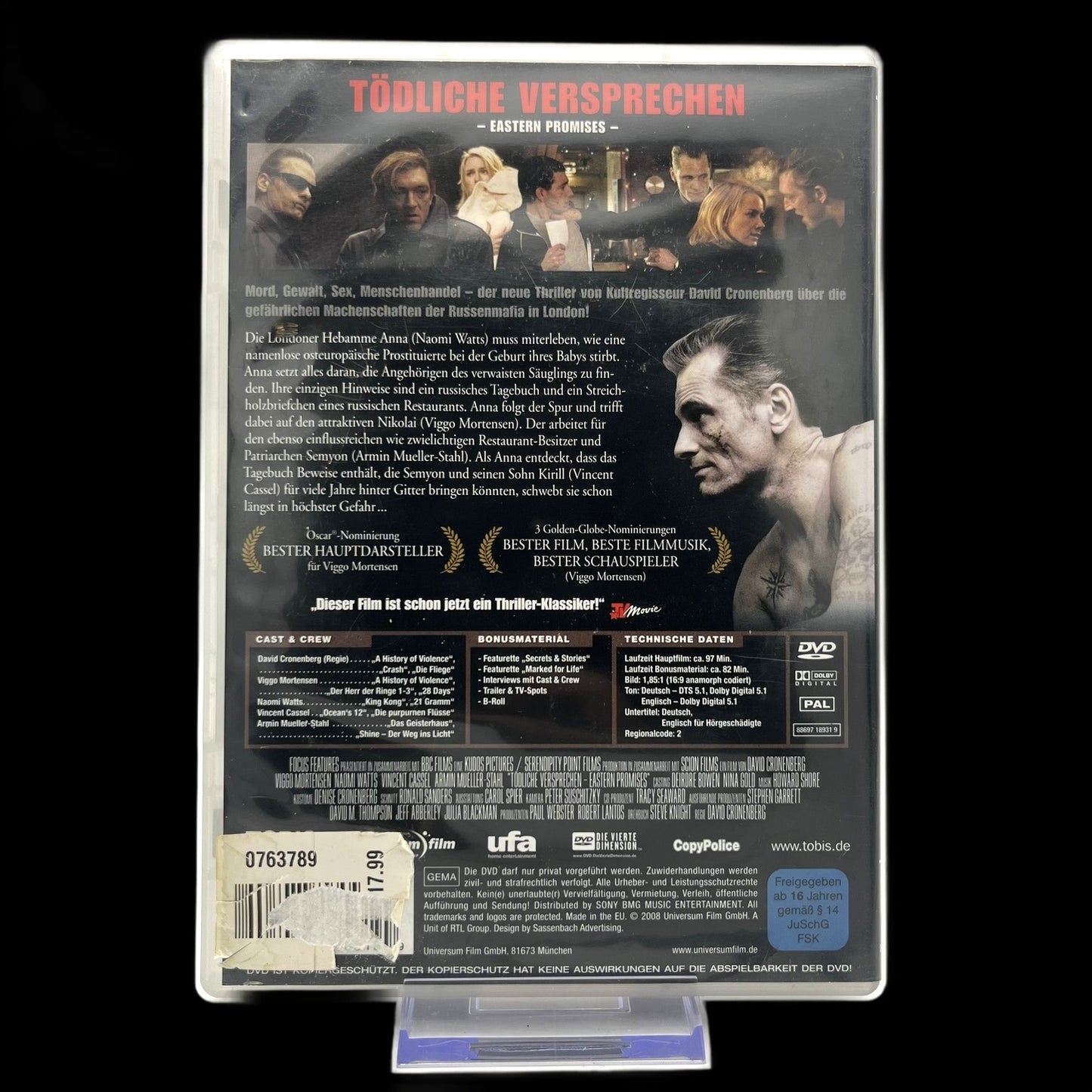 Tödliche Versprechen - Eastern Promises - DVD - Thriller & Mystery - Gebraucht